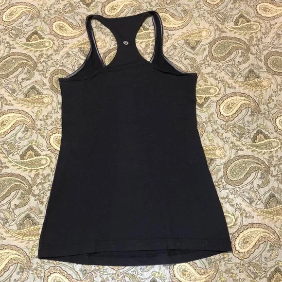 Black Racerback Tank Top - Picture 2 of 2